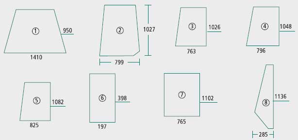 BL27014 Frontscheibe