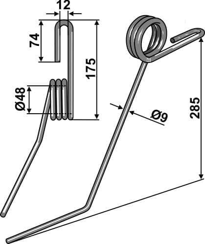 BL29083 Striegelzinken - passend zu Accord AC420860