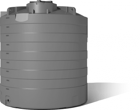 EMP Oberirdischer Großtank 10000 L – Industrieller Flüssigkeitstank mit 550 mm Mannloch & Entlüftungsdeckel