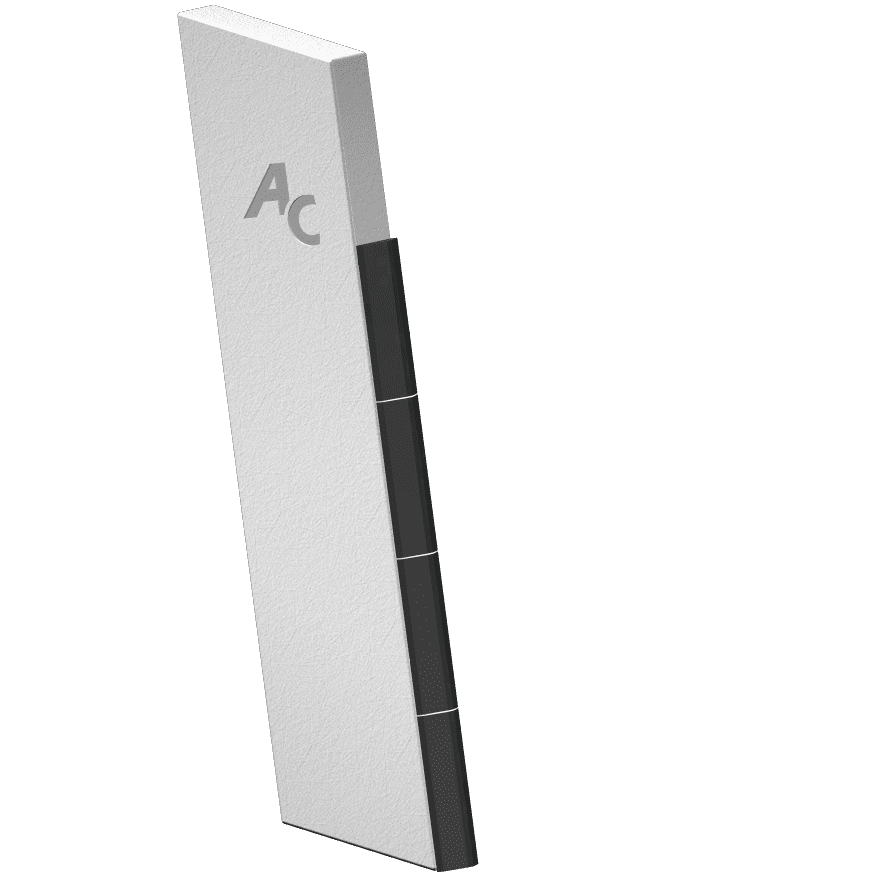 BL41146 ANSCHWEIßTEILE AUF MEIßEL TYP CULTIPLOW, TYP TERRAPLOW 180*50*20 4 PL. 45*19