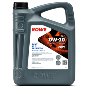 Motoröl, 0W-20, Synthetiköl, 5-Liter-Kanister, SAE