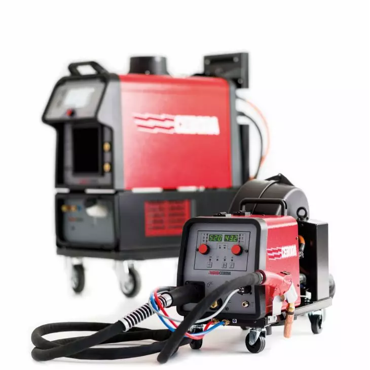 ELMAG Cebora Multiprozess-Schweißanlage 10-520A, Touchscreen