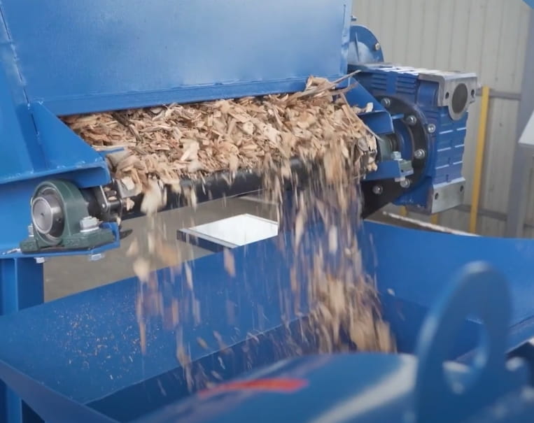 Feed bunker / feed container 5 m³ - 400V / 5.5kW