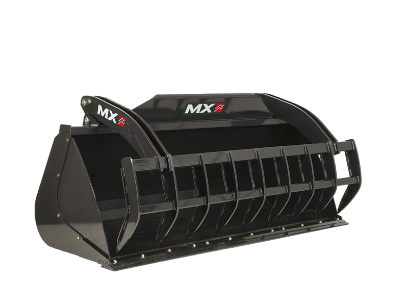 Frontlader, Schaufel, Greifer, Skid-Steer-Schaufel, MX-Branding
