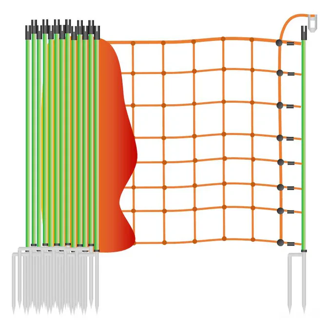 Sheep net electronic net 50m / 2 points / 90cm