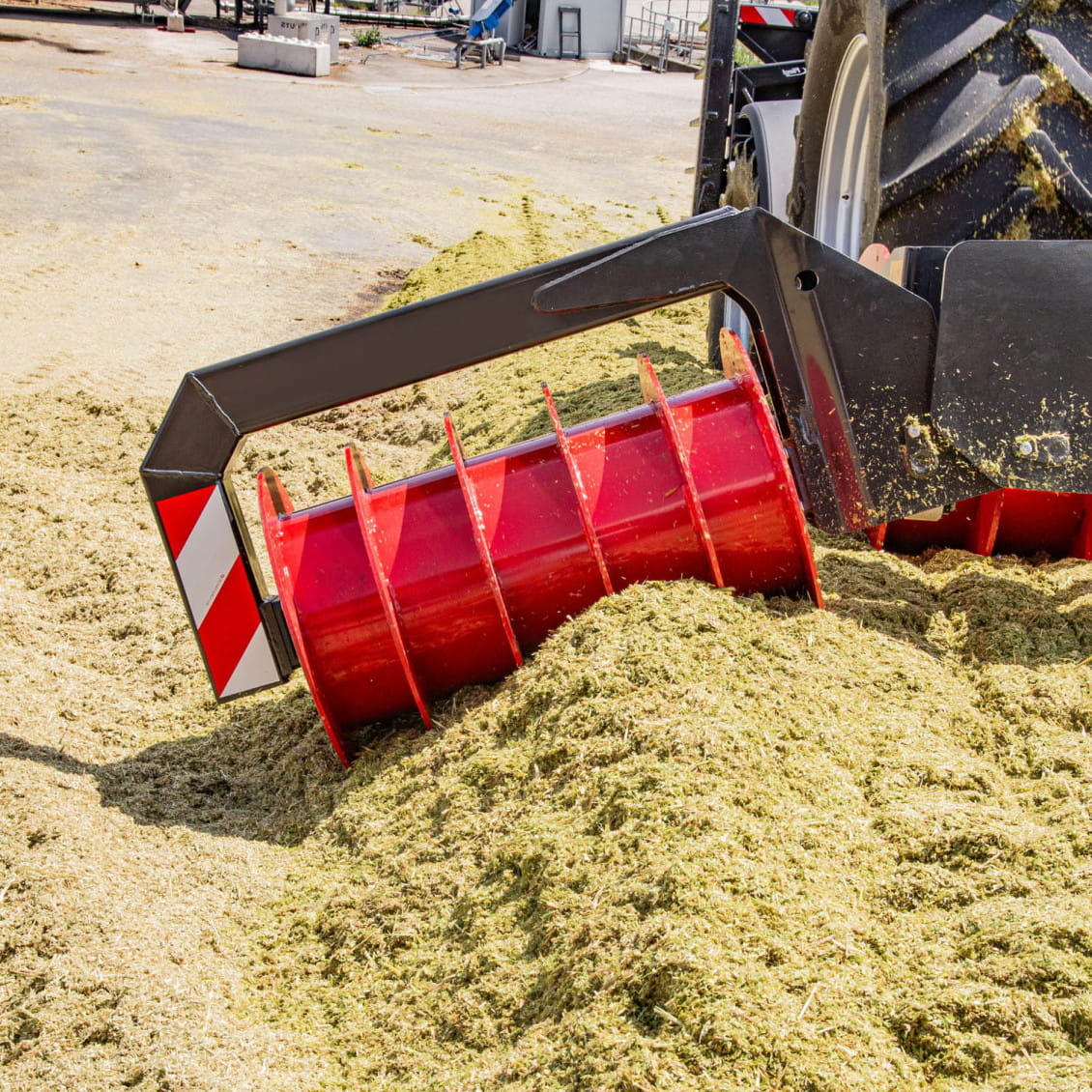 Fliegl Seitenverdichter für Silowalze links / 1050 mm