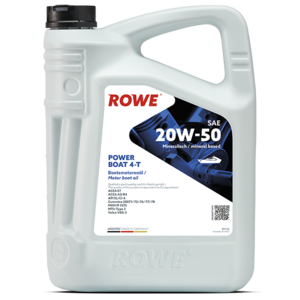 Bootsöle Rowe - HIGHTEC POWER BOAT 4-T SAE 20W-50 -ACEA E7 - ACEA A3/B4 - API SL/CI-4 - Cummins 2007
