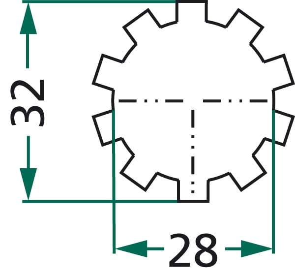 Mitnehmerscheibe 250