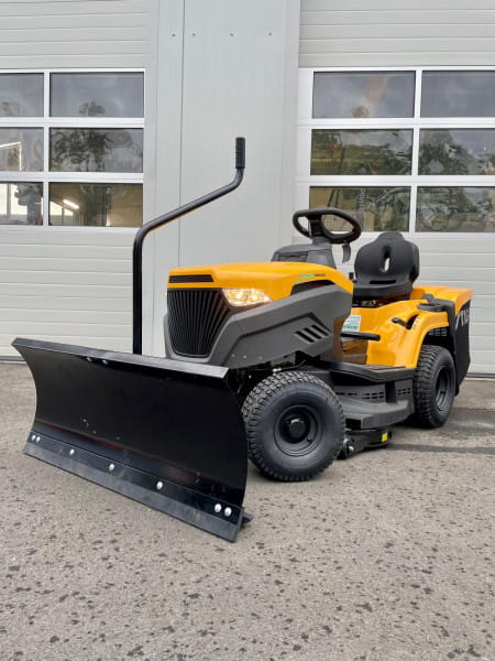 WINTERPAKET - Rasentraktor Stiga Estate 384 mit Schneeschild 107cm