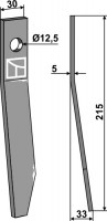 Finger R - passend zu Kverneland KT39113900 Finger R - passend zu Kverneland KT39113900