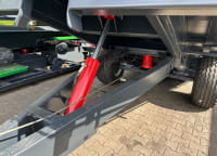 Anhänger Einachser Kombi Tieflader / Kipper - 8 T / 450x230 cm