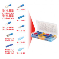 Sortiment Quetschverbinder - 360-tlg