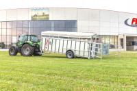 Fliegl Vieh Transportanhänger Einachs - TTW 100
