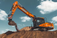 Mobilbagger Develon DX190W-7