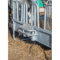 Patura Viereckraufe Compact - mit Sicherheits-Palisadenfressgittern