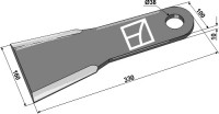 Messer 330mm - passend zu Spearhead 7770755