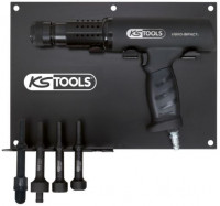 KS Tools Vibro-Impact Druckluft-Meißelhammer-Satz, 6-tlg