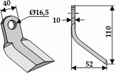 Y- Messer für Breviglieri