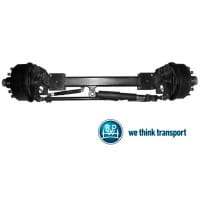 BPW Lenkachse 410x180 (zwangsgelenkt) - 10-Loch / 900mm / 12.000kg