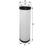 FIL Filter HP2587 Luftfilterelement (Sekundärelement)