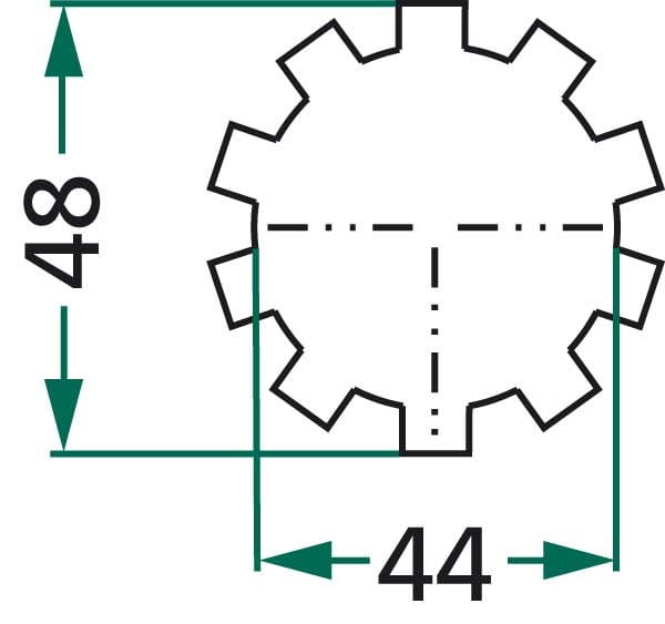 Mitnehmerscheibe 350