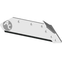 ANSCHRAUBSCHAR passend für KUHN-HUARD - 16" + Flügelschar 12mm R 580886