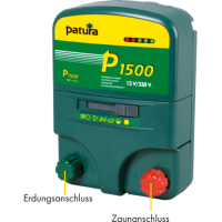 Patura Weidezaungerät Kombi 12V / 230V - P1500