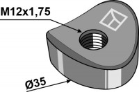 Zinkenhalter - passend zu Kuhn 57702200 Zinkenhalter - passend zu Kuhn 57702200