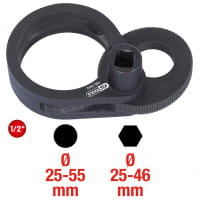 KS Tools Exzenter Klemm- und Drehvorrichtung - 25-55mm