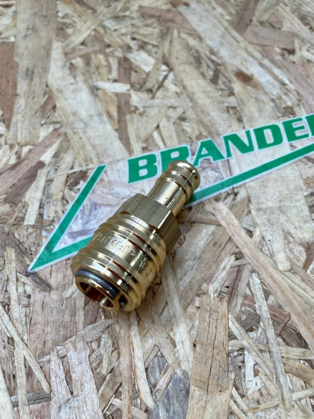 Druckluft Kupplung mit Schlauchanschluß - 1/2" / 13mm