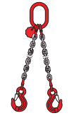 Kettengehänge G8 - 2 Strang / 1m / 3150kg