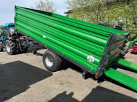 Anhänger Einachser Kombi Tieflader / Kipper - 8 T / 450x230 cm