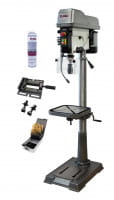 Elmag Säulenbohrmaschine Set - 400V / 1500W / Bohrleistung Stahl 25mm Elmag Säulenbohrmaschine Set - 400V / 1500W / Bohrleistung Stahl 25mm