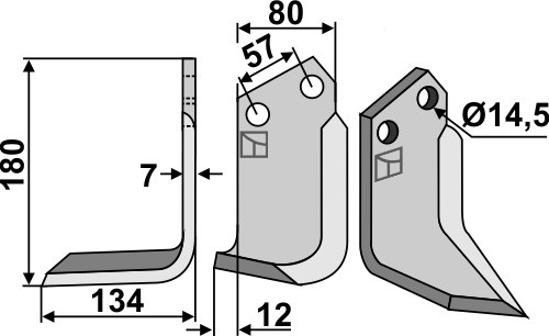 Fräsmesser L - passend zu Celli 422513