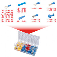 Sortiment Quetschverbinder - 160tlg