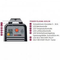 Cebora Plasmaschneider - Trennschnitt max. 15mm / Schneidstärke Stahl 0-8mm