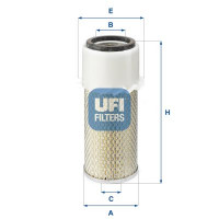 UFI Filter 27.924.00 Luftfilterelement