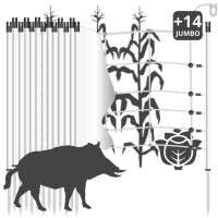 Wildschweinzaun / Wildschweinabwehr - 30m / 1Spitze / 75cm