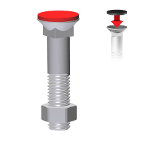 SCHRAUBEN TFCC 12*60 Cl.12.9 Hartmetall Kopf SCHRAUBEN TFCC 12*60 Cl.12.9 Hartmetall Kopf