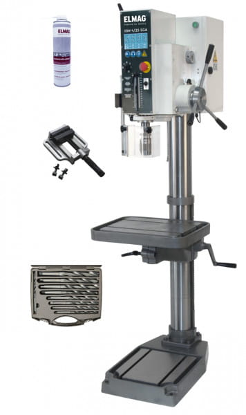 Elmag Getriebe-Säulenbohrmaschine GBM 4/35 SGA - Set