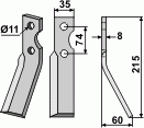 Fräsmesser IND-10R