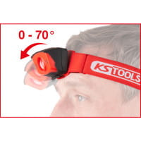KS Tools perfectLight Kopflampe mit Bewegungssensor - 120 Lumen