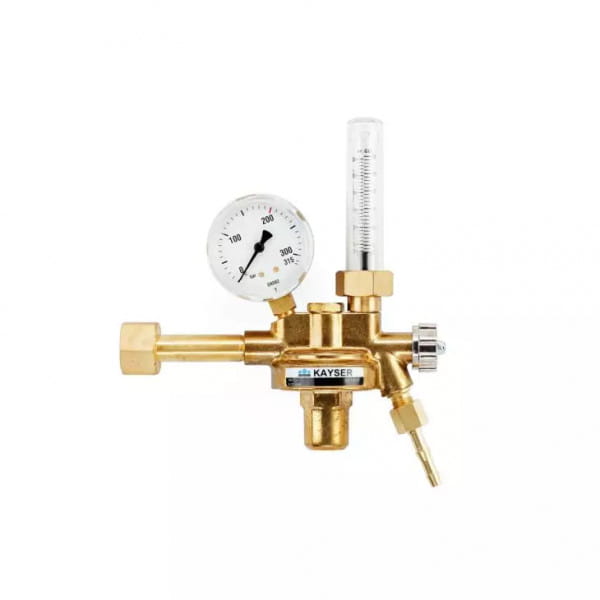 Druckregler Argon/Co2 mit Flowmeter - 200 bar, 5-30 l/min