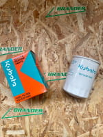 Kubota Kraftstofffilter + O-Ring - W21ESF1660
