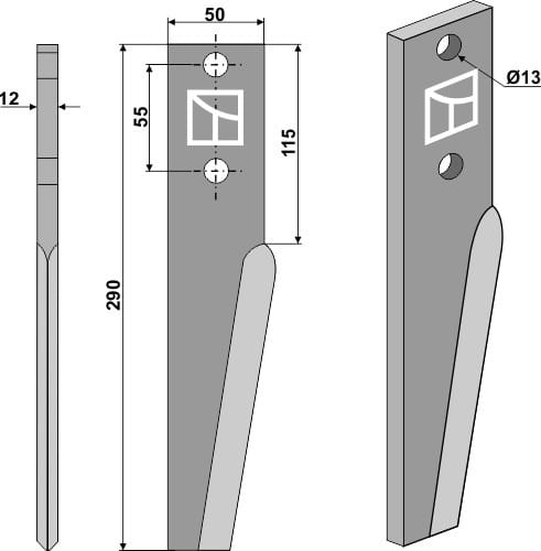 Kreiseleggenzinken - passend zu Breviglieri 0033054 (T25)