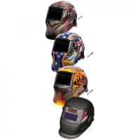 Elmag Automatik Schweißhelm FLAME 2 - Green Color