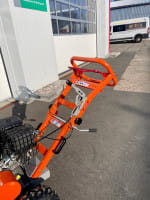 Mobile Baumstumpffräse Benzin 15PS - mit Anhängekupplung
