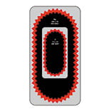 Schlauchflicken Nr. 7B 150 X 75 mm Rotrand - empfohlen für Traktor und LKW
