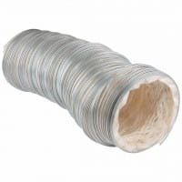 Spiralflex-Luftschlauch mit verstärkter Blechspirale - 307mm / 7600 mm