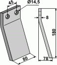 Fräsmesser MAL-17